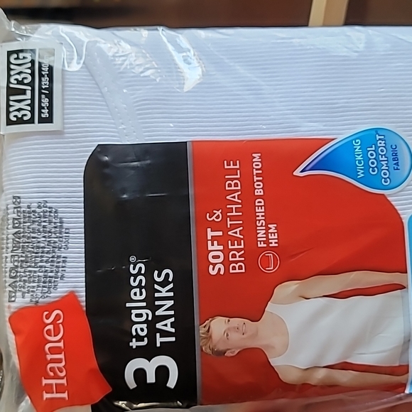 Hanes tagless tanks - Picture 4 of 8